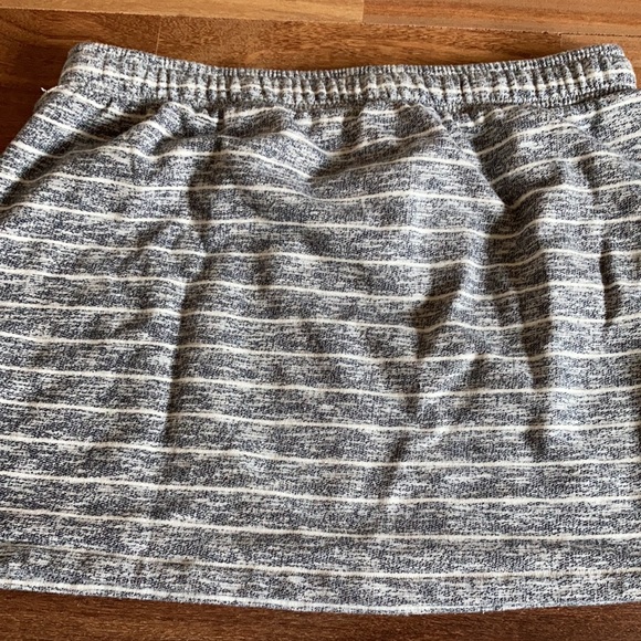 Dakini Pull On Striped Cotton Skirt - Picture 5 of 8